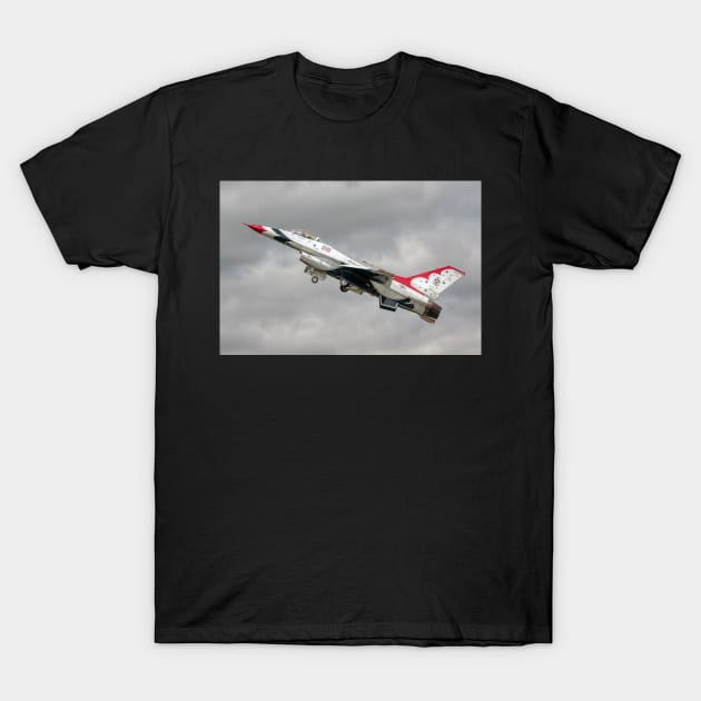 USAF Thunderbird Takeoff T-Shirt by SteveHClark